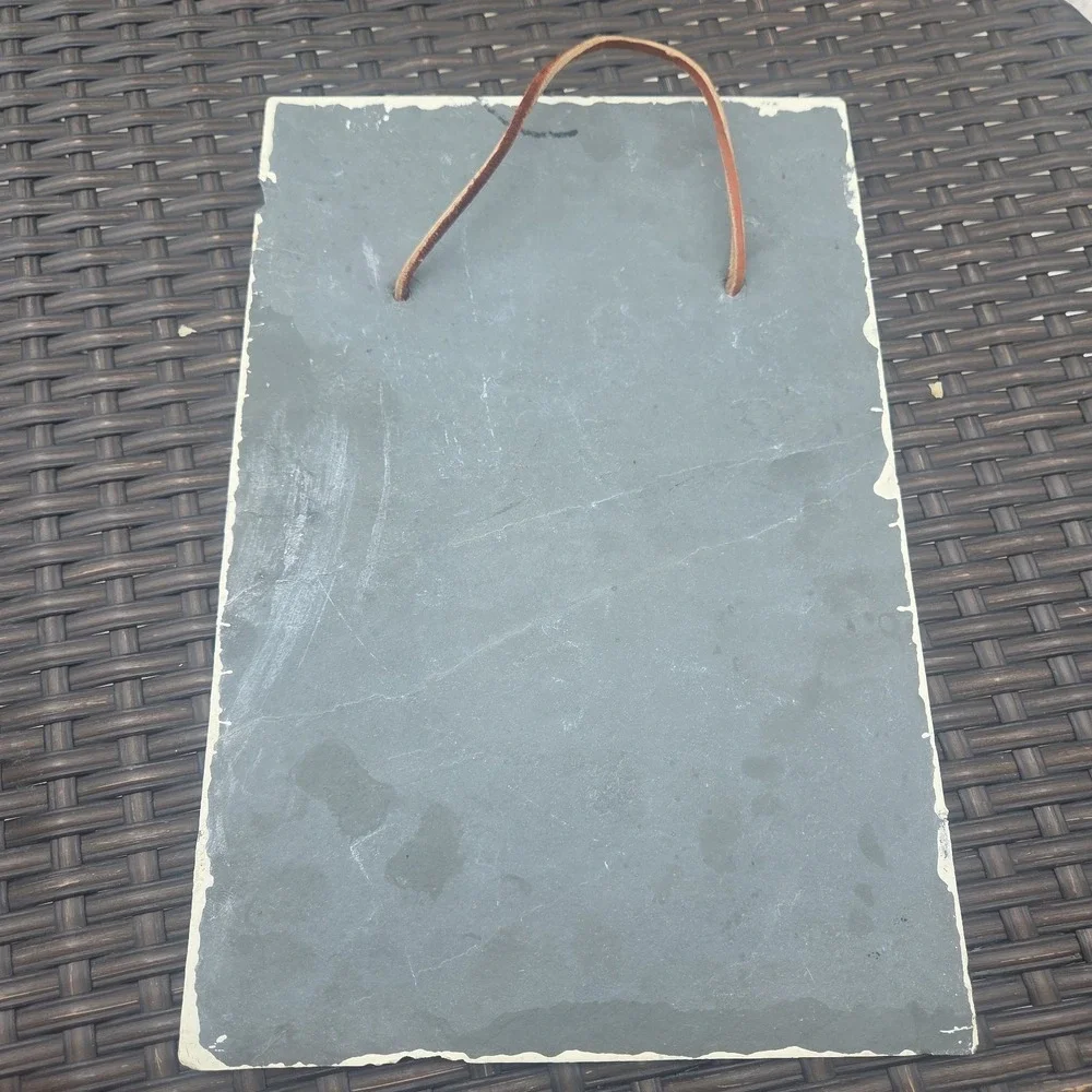 Slate Handpainted Welcome To Our Pool Celestial Sun Sign Beach Waves 12